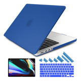 Funda Rígida Dongke Para Macbook Pro 16  2485 Matte D Blue