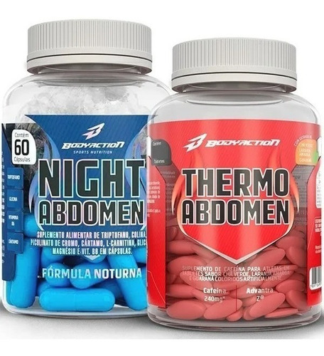 Termo Dia E Noite - Thermo Abdomen + Night Abdômen - Body Action