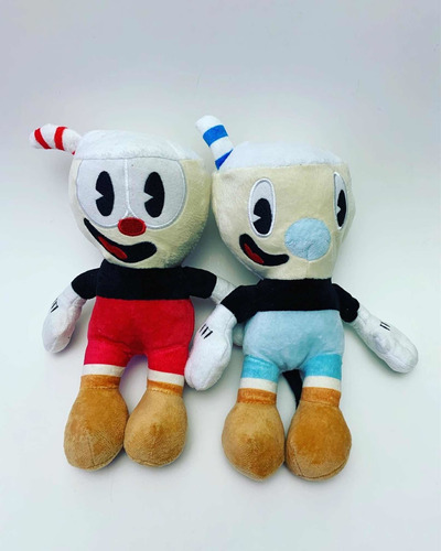 Peluches Mugman And Cuphead (pack).