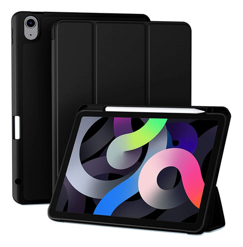 Funda Soft Tpu Reforzada Slot Lapiz Para iPad 10.9 Gen 10