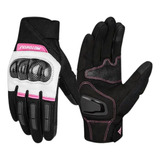 Guantes De Mujer Para Motociclismo Motowolf 0330