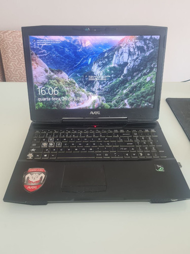 Notebook Gamer Avell G1555 Gtx 1060 I7 7700 16gb 256gb