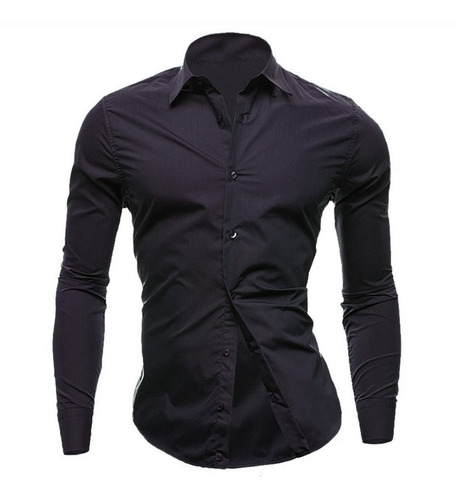 Camisa Social Masculina Slim Fit Luxo Pronta Entrega