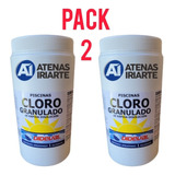 Cloro Granulado Rápida Disolución 1kg Dideval Pack 2un