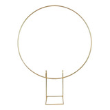 Suporte Arco Painel Redondo De 1,5 P/ Bexiga Dourado