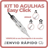 Kit 10 Agulhas Easy Click Cheyenne P/dermografo Profissional