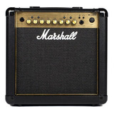 Amplificador Marshall Combo Para Guitarra 15w Mg15gfx Gold