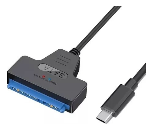 Cabo Adaptador Leitor Sata Usb-c Para Hd Ssd De Notebook