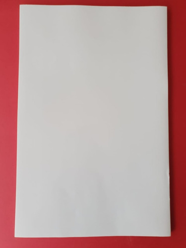 Papel Adhesivo Vinilo Pvc Transparente 110g Tamaño Ofic 100u