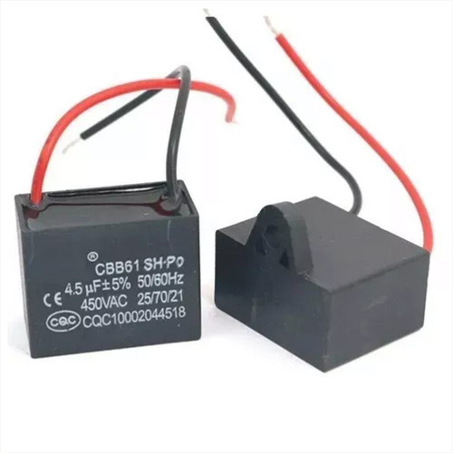 4.5uf Cbb61 Capacitor Condensador, 450v Ac, Arranque Motor