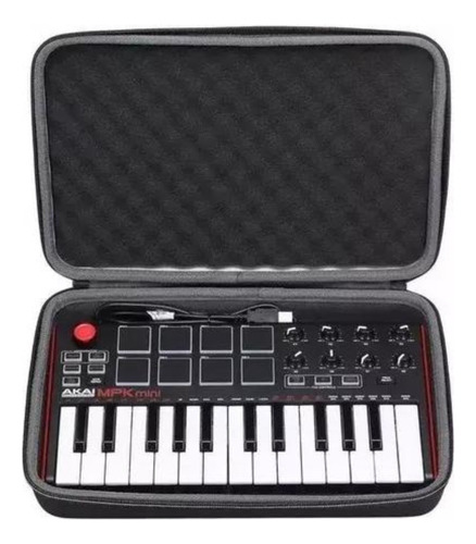 Estuche Rigido Teclado Midi Akai Profesional Mpk Mini Mk3