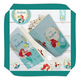 Kit Imprimible La Sirenita Ariel Modelo 01 Personalizado