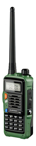 Radio Walkie Talkie Baofeng Uv S9 Plus Uhf Vhf Linterna Fm Bandas De Frecuencia Vhf/uhf Color Verde