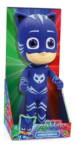 Boneco Gigante Menino Gato Pj Masks 30cm 5052 Dtc