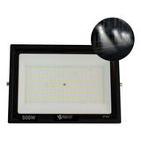 Reflector Led Exterior 500w Smd Extradelgado Ip66 Luz Blanca