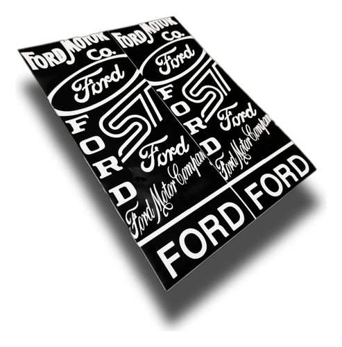 Vinilo Parantes Multilogo Ford Accesorio