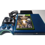 Xbox 360 Elite 500gb Special Edition Blue Bundle