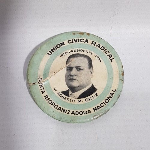 Antiguo Espejito Union Cívica Radical 1943 Mag 62490