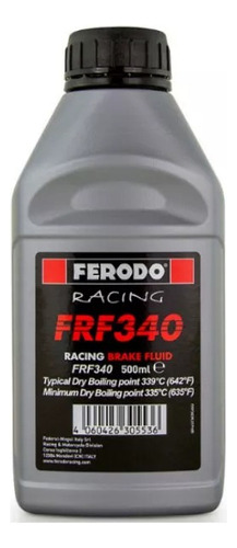 Líquido De Freno Ferodo Racing Frf 340 500ml Moto Atv Auto