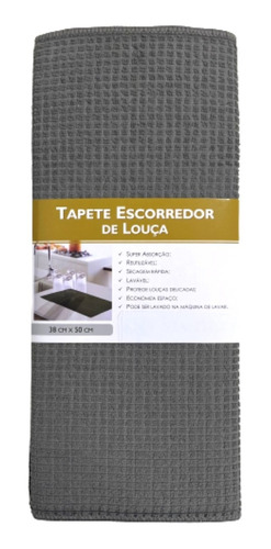 Escorredor De Louça Tapete 100% Microfibra - Super Absorção