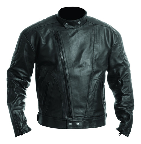 Jaqueta Motoqueiro Masculina Couro 08