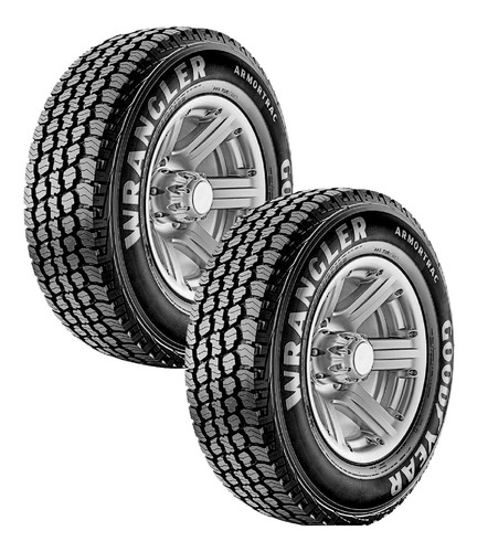 Paquete 2 Llantas 235/75r15 Goodyear Wrangler Armortrac 109s