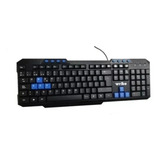 Teclado Gamer Usb Weibo Fc-536 Ergonomico Botones Multimedia