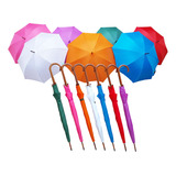 Guarda Chuva Colorido Decoração Festa Eventos: Kit 7 Cores