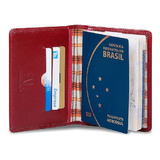 Passaporte Porta Documento Em Couro Legitimo Artlux  400-3