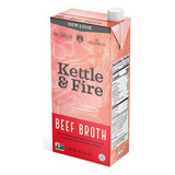 Kettle & Fire Caldo De Hueso Carne Sin Gluten Gmo Free 907ml