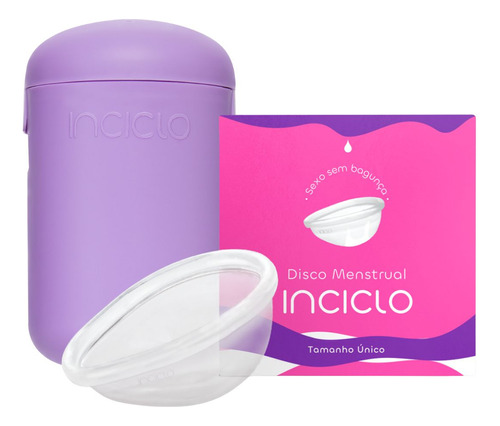 Kit Coletor Menstrual Inciclol Cápsula Todos Os Tamanhos