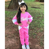 Conjunto Flanelado Infantil Feminino Roupa De Qualidade