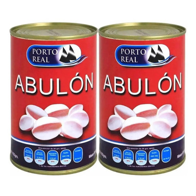 Abulón Porto Real Con 2 Latas De 425 Grs