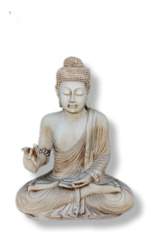 Buda Grande Gigante Meditación 75 Cm Altura Apto Exteriores