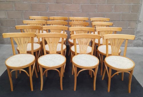 Antiguas Sillas Peineta Esterilla Bar Thonet Precio Unidad