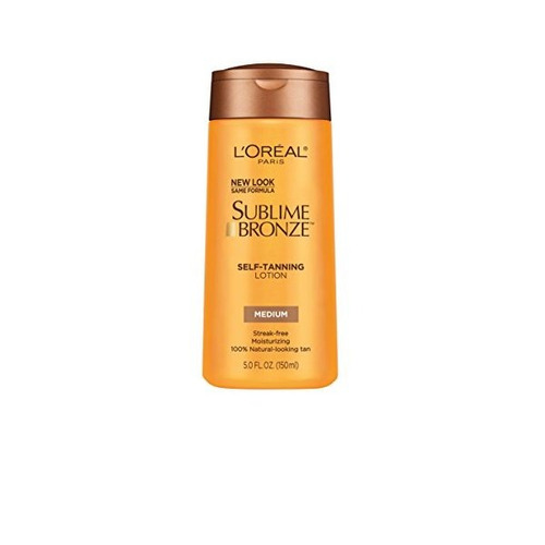 L'oreal Paris Sublime Bronze Self-tanning Lotion, Medio, 5 F