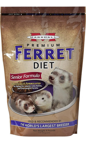 Alimento Huron Senior Marshall +4años Ferretdiet 1.8kg