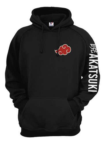 Sudadera Naruto Bordada, Unisex Con Capucha Y Cangurera N01