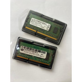 Memoria Hbs Ddr3 2gb + Memoria Smart Ddr3 2gb | Notebook 