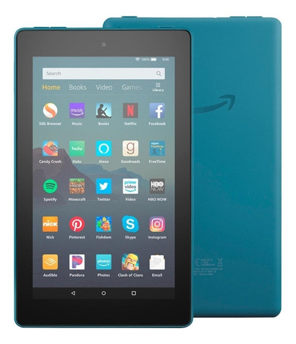 Tablet  Amazon Fire Hd 10 2019 Kfmawi 10.1  32gb Twilight Blue E 2gb De Memória Ram