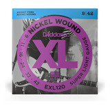 Encordado D´addario 09/42 Exl-120