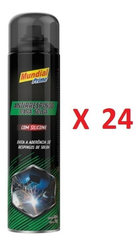 Kit 24 Antirrespingo Solda Com Silicone 280g Mundial Prime