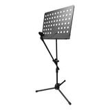 Stand Para Partitura Radox Con Boom Microfono 