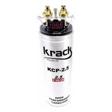 Capacitor Krack Kcp-2.5 Para Sonido Carro De 2.5 Faradios 