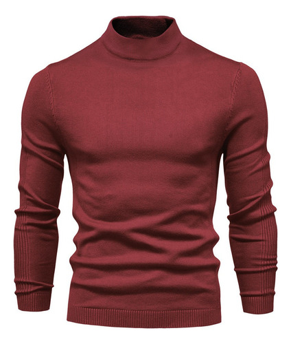 Nuevo Suéter Hombre Casual Moda Cómodo Caballero Cuello