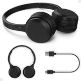 Headphone Bluetooth Fone Sem Fio Philips Acolchoado Dobrável