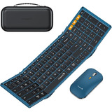 Kit Mouse + Teclado Plegable Bluetooth + Bolso + Stancd Cel 