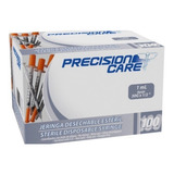 Jeringa De Insulina 30g X 1/2 - Precision Care Caja 100 Und Capacidad En Volumen 1 Ml