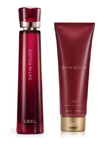 Set X 2  Perfume Satin Rouge - L a $120280