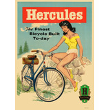 Poster  Vintage - Bike Hercules - Art & Decor 33 Cm X 48 Cm